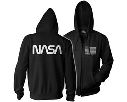 NASA Black Flag Big Tall Hoodie USG-3-NAS005-H82-9 Black-4XL