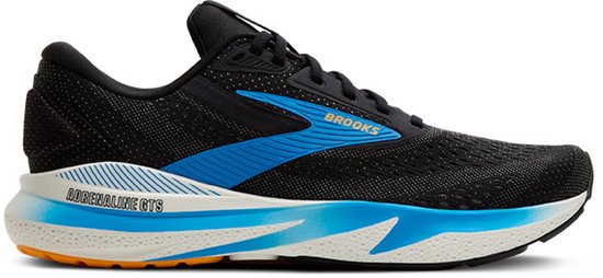 Brooks Adrenaline GTS 24 Hardloopschoenen - Zwart/Blauw - Maat 47.5 - Heren