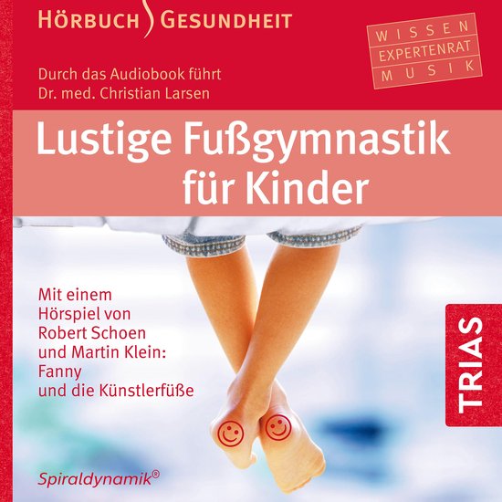 Lustige Fußgymnastik für Kinder - Hörbuch - cover