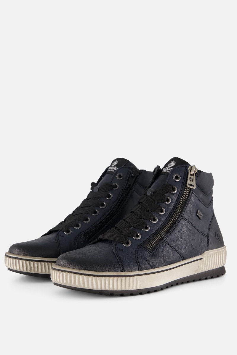 Remonte Veterboots blauw Synthetisch - Maat 43