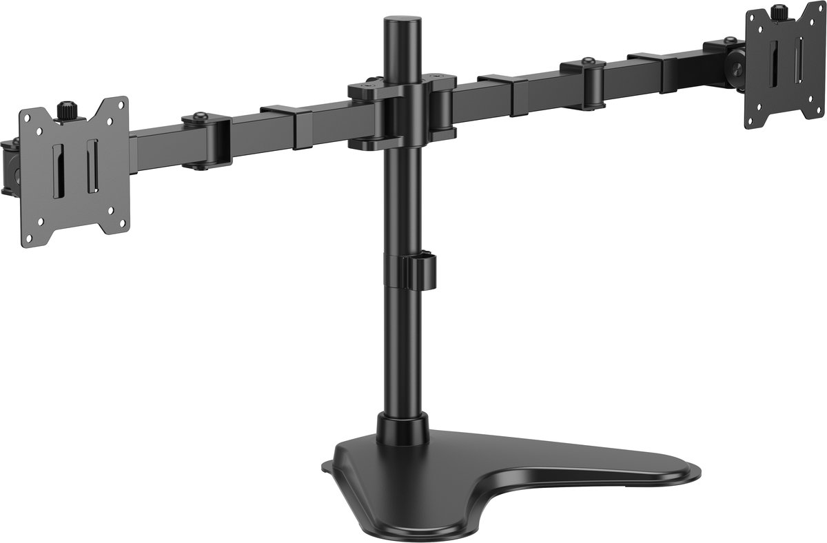 VDD - monitorarm - 2 schermen - heavy duty - met voet