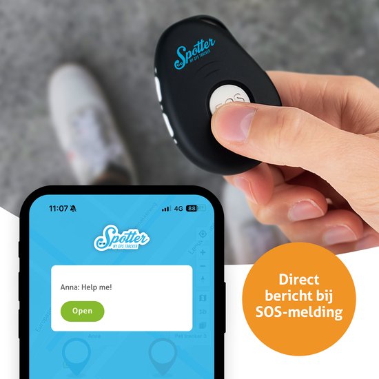 Spotter X10 GPS tracker - 4G - Waterdicht - Belfunctie - App - Zonder ...