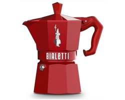 Bialetti Moka Exclusive Moka Express Rood