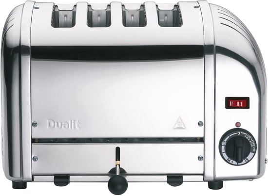Dualit 4 Slot Vario - Polished - Broodrooster