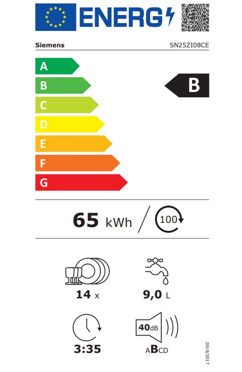 Siemens SN25ZI08CE - iQ500 - Vrijstaande Vaatwasser - Zeer stil - RVS - Zeolith droogsysteem: sneller droog met minder energie - Home Connect - varioSpeed Plus je vaat tot wel drie keer zo snel schoon — afbeelding 7