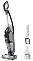 BISSELL CrossWave HydroSteam Pet - Aspirateur sec et humide - Nettoyant pour Sols Durs et Tapis - Aspirateur Balai Multi-Surfaces - Nettoyeur à Vapeur - Nettoyeur de Taches 3 en 1 - Double réservoir - 3527N