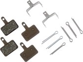 2er Set SHIMANO Scheibenbremsbeläge Blister B05S- RX