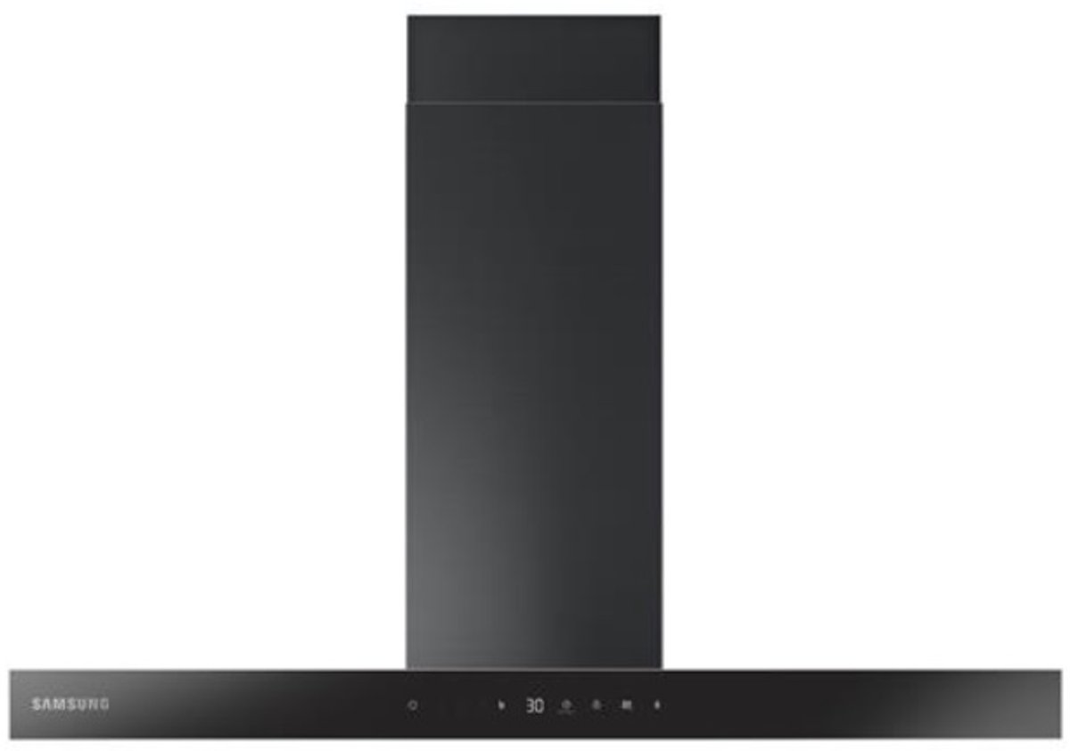 Samsung NK36C5703TM/UR Afzuigkap Muurmontage Grafiet 580 m³/uur A