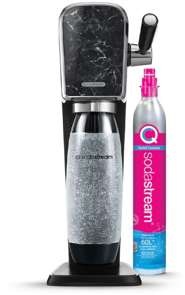 Bol.com watercarbonatatiemachine 1 cilinder + 1 fles - sodastream - ARTMARBRE aanbieding
