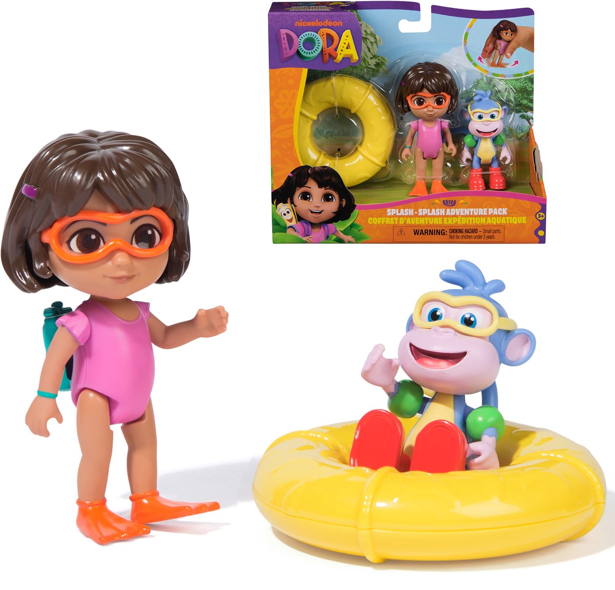 Dora De Explorer Spin master dora speelfiguren set met dora & boots - speelgoedfiguren.