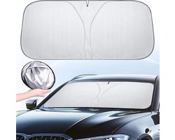 UV-bescherming Auto Zonneklep - Opvouwbaar, Warmte-Isolerend, Voorruit 142×80 cm