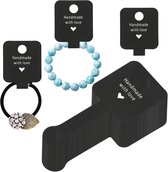 Sieraden Display Kaarten, 100 STKS Zelfklevende Opknoping Sieraden Display Kaarten, 100 STKS Zelfklevende Opknoping