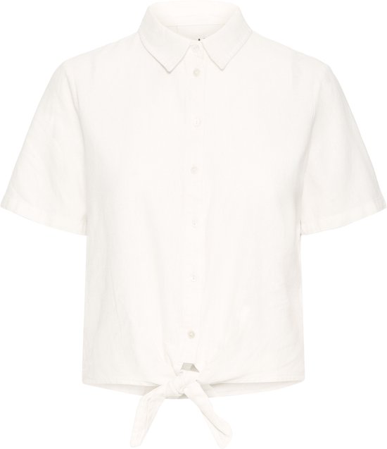 Ichi IHLINNO SH2 Dames Blouse - Cloud Dancer