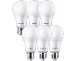 Philips CorePro LEDBulb A60 E27 13W 2700K 1521lm 230V - 6-Pack - Warm Wit