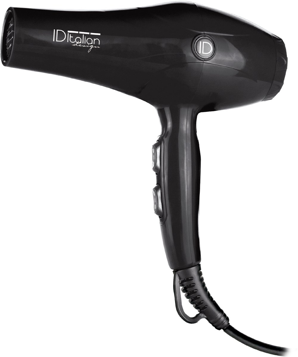 Italian Design GTI 2600 Plus Prime haardroger 2200 W Zwart
