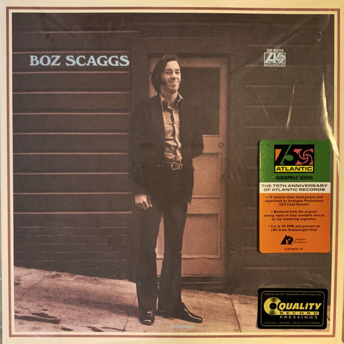 Boz Scaggs - HQ 2LP 45rpm - 180 gram - Atlantic 75 Series