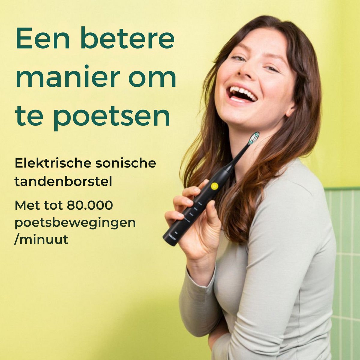 Beurer SC 30 Elektrische Sonische Tandenborstel met 4 - afbeelding 2