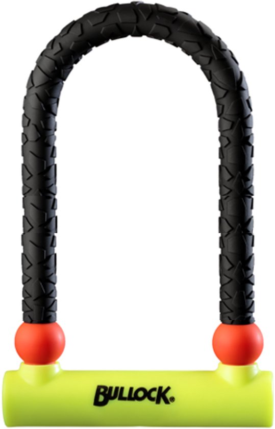 Beugelslot Bullock Urban XL 20.6mm gehard staal met siliconen coating, krasvrij, 3500kg trekkracht, 2 sleutels