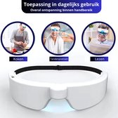 Lichttherapiebril – Blauwlicht Therapiebril voor Energie, Slaap & Stemming – Compact, Oplaadbaar & Draagbaar – Inclusief Opbergzak