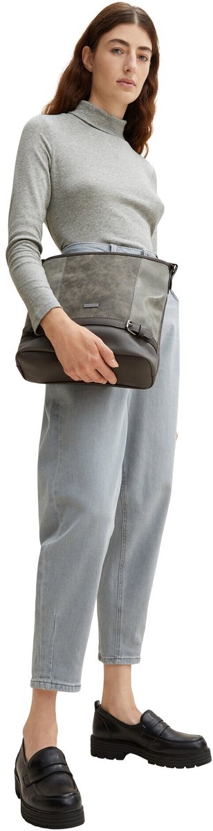 Tom Tailor - TTJUNA buideltas met riemelement - Maat ONESIZE - grey