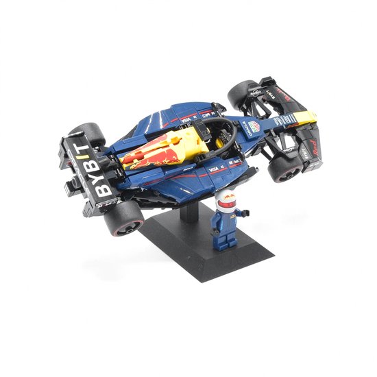 Foto: Display standaard voor 1x lego f1 speed champions auto s