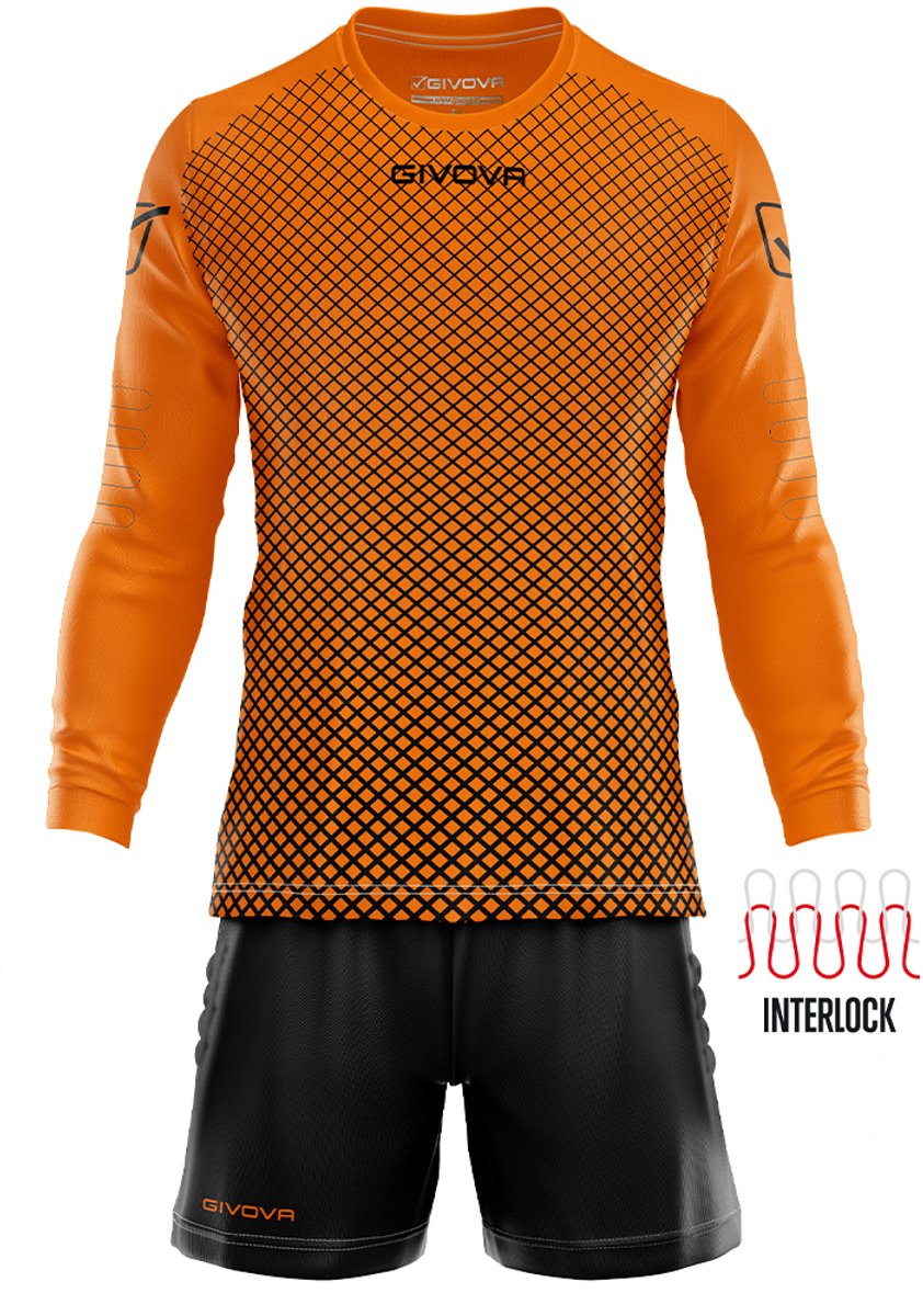 Givova Manchester Set Zwart,Grijs 2XL Man