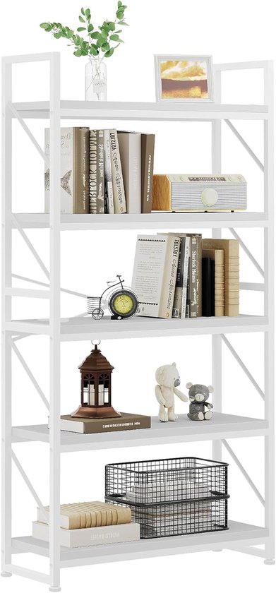 Lagoon industrieel boekenkast mango hout metaal showroom sale - Global Furniture Woonwinkel