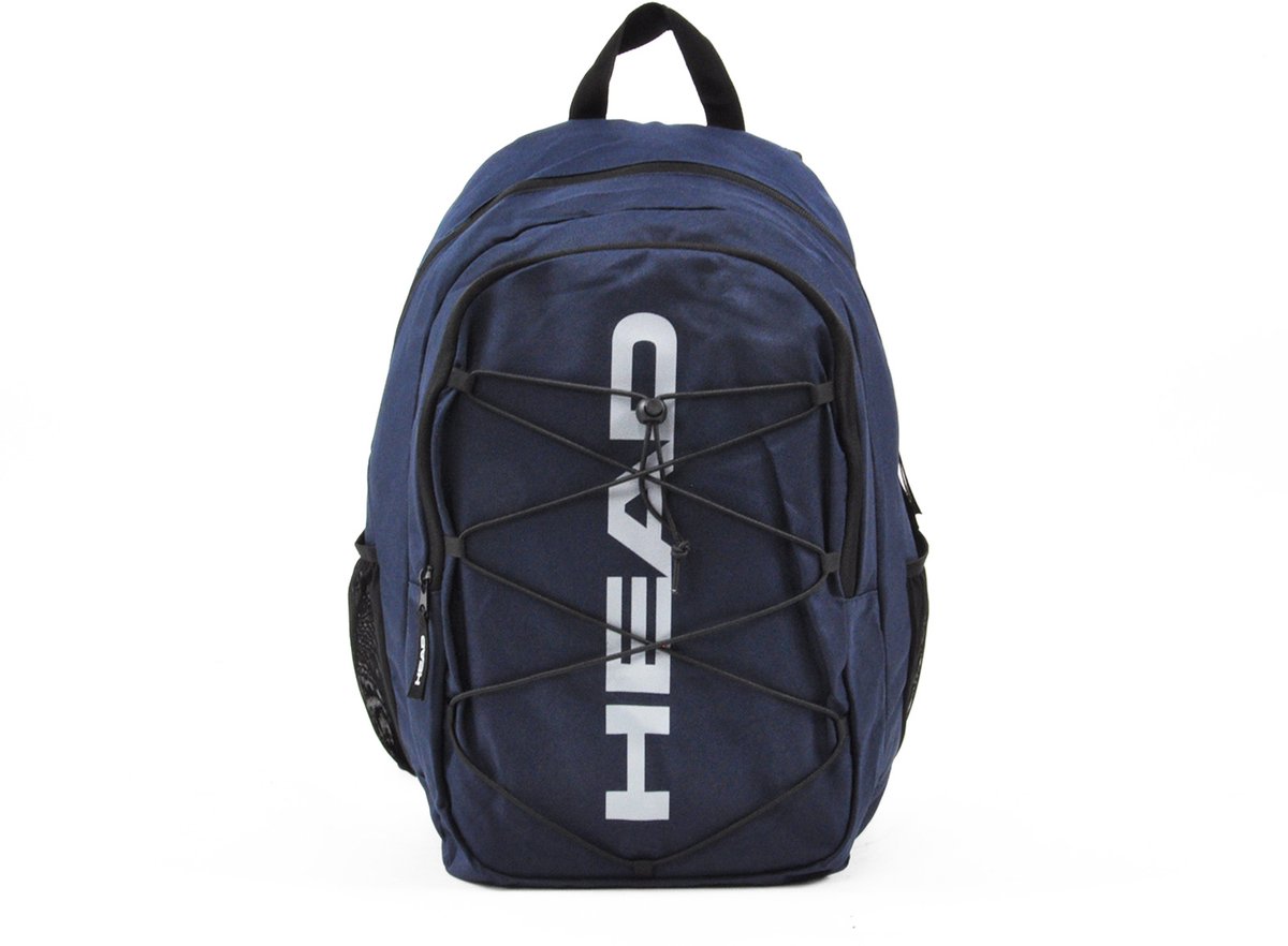 Head - Backpack with Elastic - Blauwe Camo-One Size