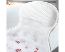 Top 10 beste lichaamsborstels en badaccessoires 2026: BUDDLEY Badkussen met waszak