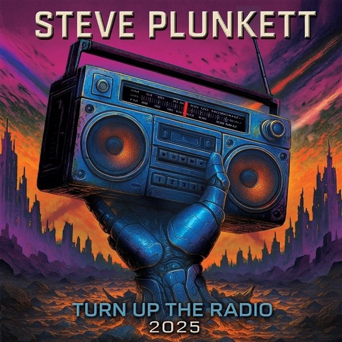 Steve Plunkett - Turn Up The Radio 2025 (LP) (Coloured Vinyl)