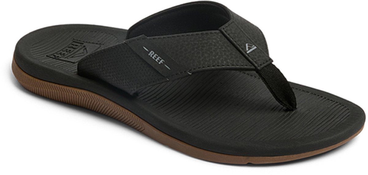 Reef Santa Ana Boys Slippers Jongens Zwart