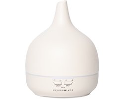 Geurwolkje Close-2-Nature 3.0 Aroma Diffuser – Ultrasone Geurverspreider – Keramiek Off-White – 400 ml