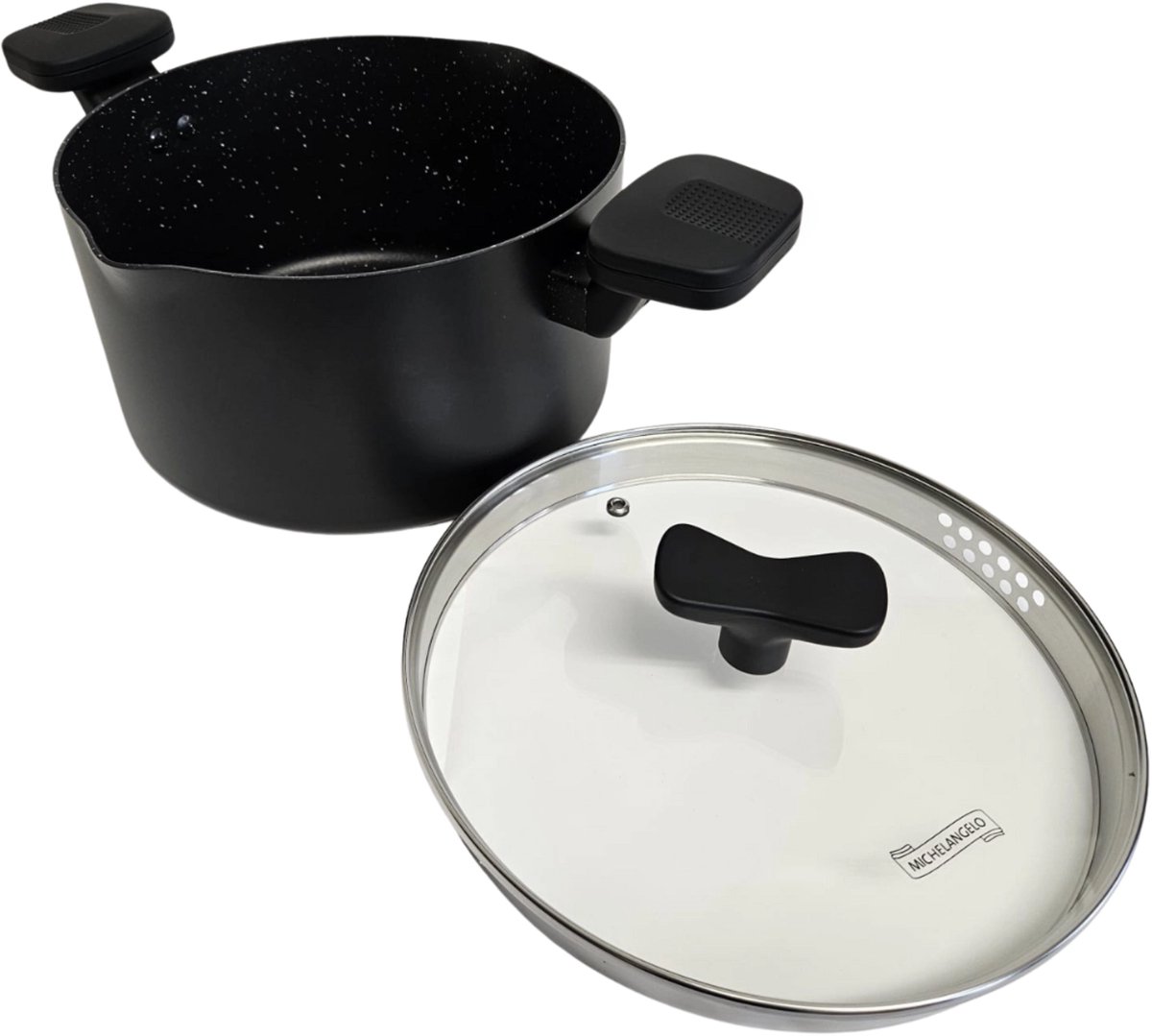 Pastapan met afgietdeksel – 6L