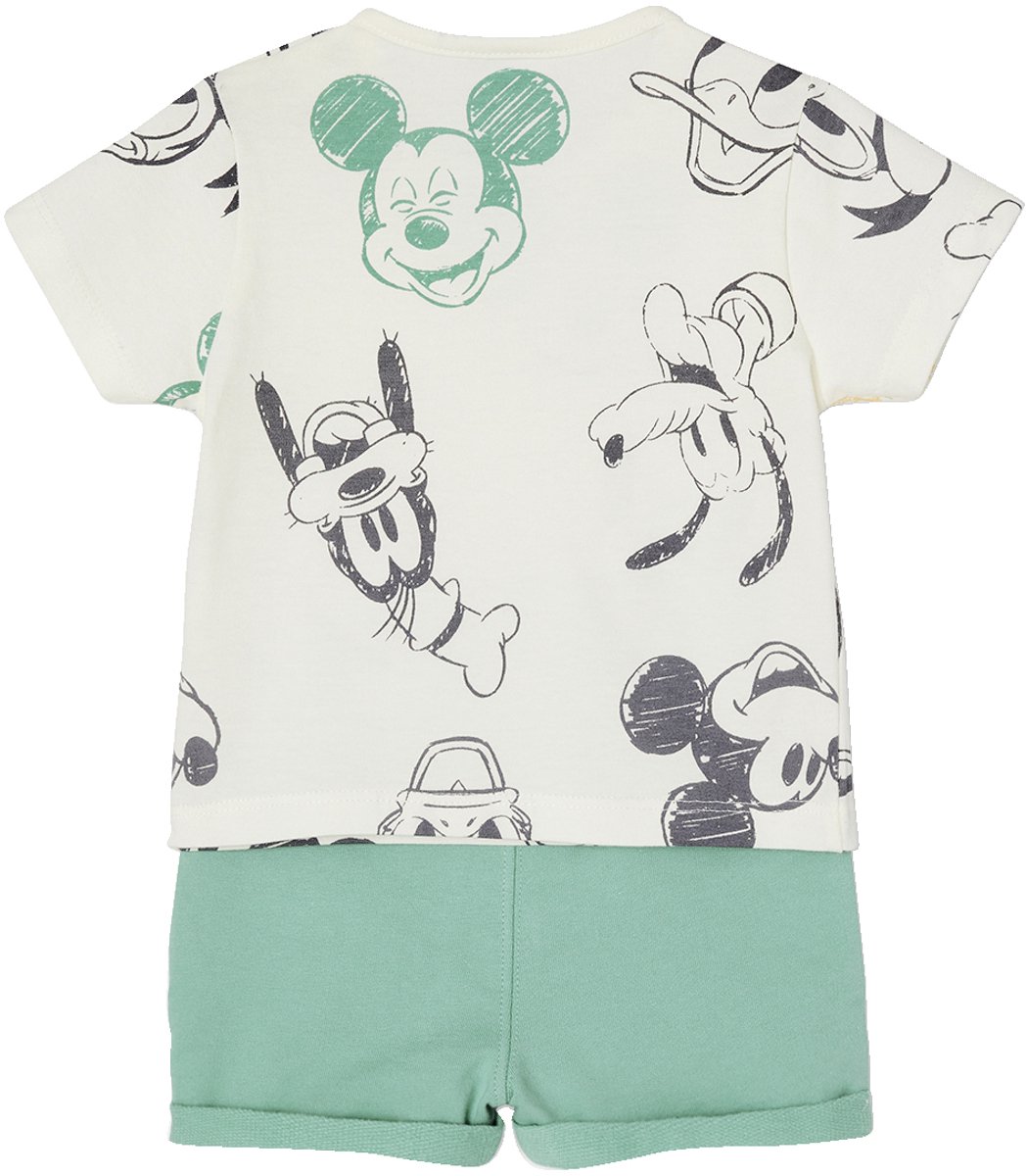 Vertbaudet Set Disney - Mickey - 2 delig - t-shirt - short - jongen