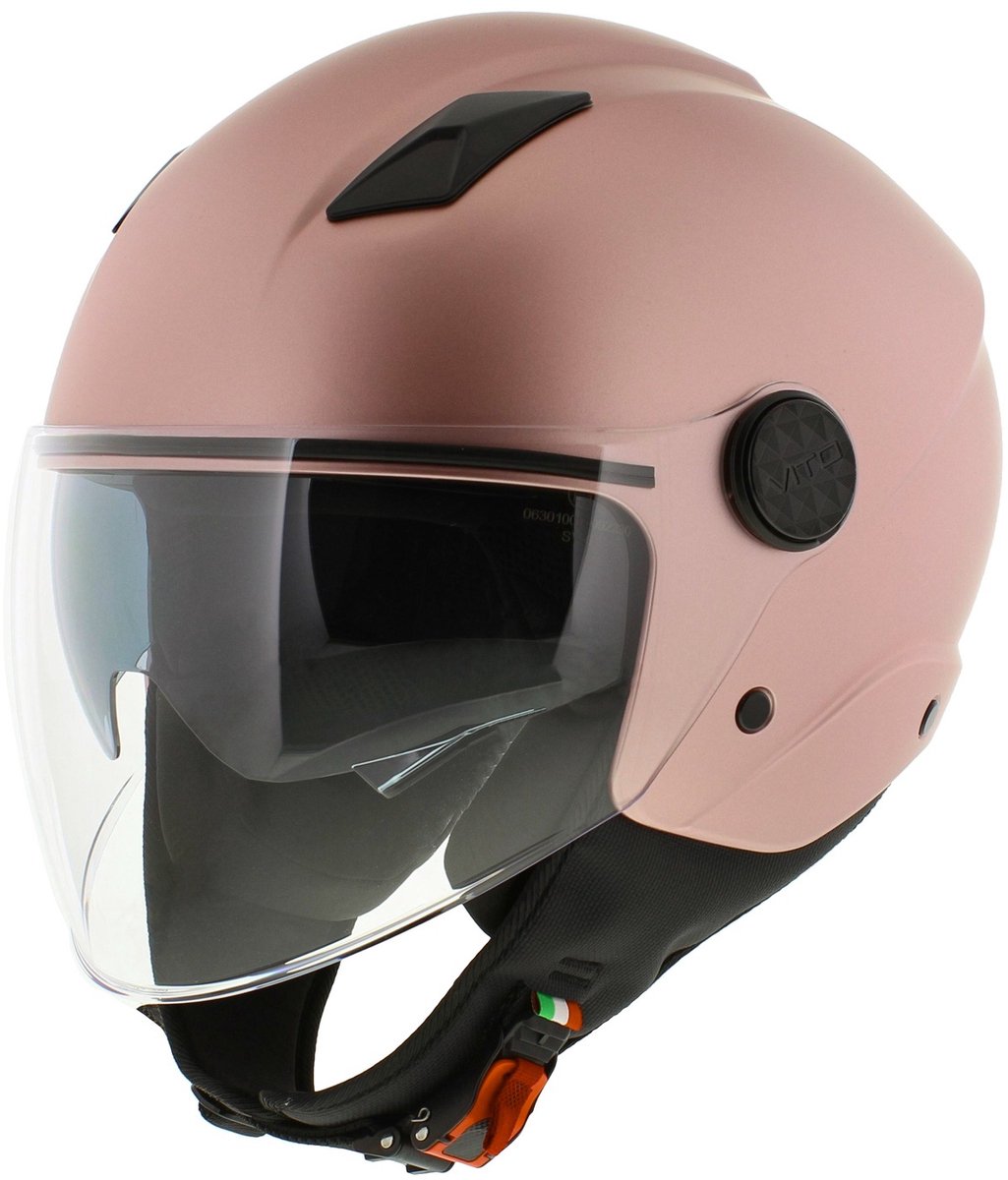 Vito jet helm Sarenta rose gold M