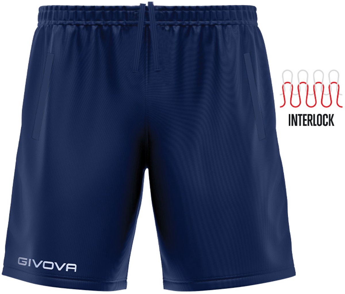 Sportbroekje Givova Pocket Zwart Zwart - XXXS
