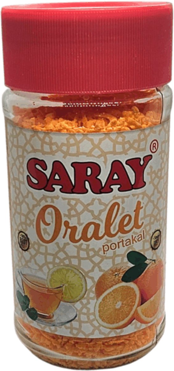 Saray Oralet Sinaasappelthee Turks thee 200g - Saray Oralet portakal cayi Turk Cayi - Saray Oralet Orange Tea Turkish Tea 200 gr