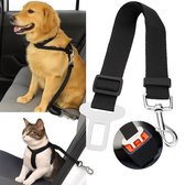 Harnais pour chien pour la voiture I Réglable I Ceinture de sécurité pour chien I Ceinture de sécurité pour chien Car I Zwart