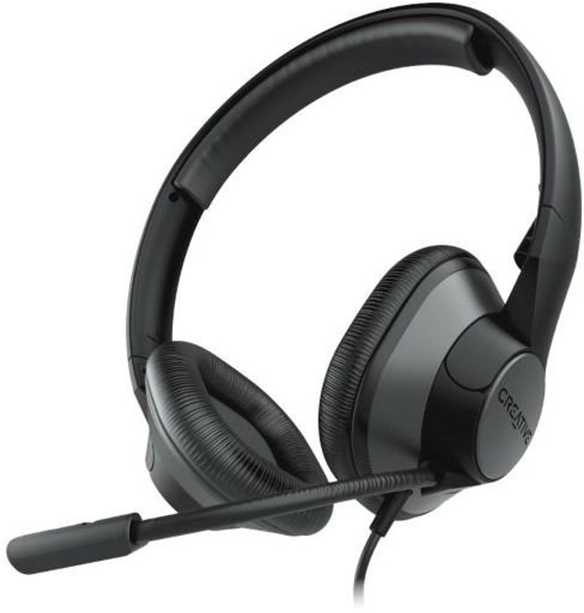 Creative HS-720 USB-Headset voor PC (zwart) - met microfoon ruisonderdrukking, volumeregeling