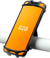 R2B Telefoonhouder Fiets Elastisch - Gsm Houder Fiets - Fietshouder - Fiets Telefoonhouder - Smartphone Houder Fiets - Fiets Accessoires - Phone Holder Bike