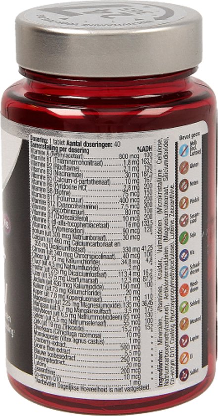 Lucovitaal Multivitamine Supplementen - Compleet Vrouw - 40 Tabletten