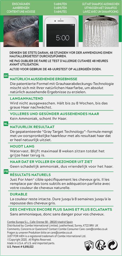 Just For Men Blond H10 - Coloration capillaire