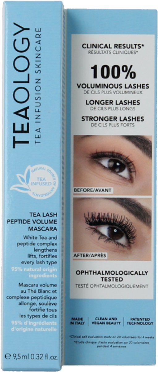 Teaology Tea Lash Peptide Volume Mascara 9.5 ml