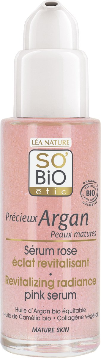 Goedkoopste So Bio Etic Revitalizing radiance serum pink 30 Milliliter