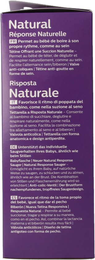 Philips Avent Natural Response Babyfles 330ml – Flow 4- 1 fles - SCY906/01