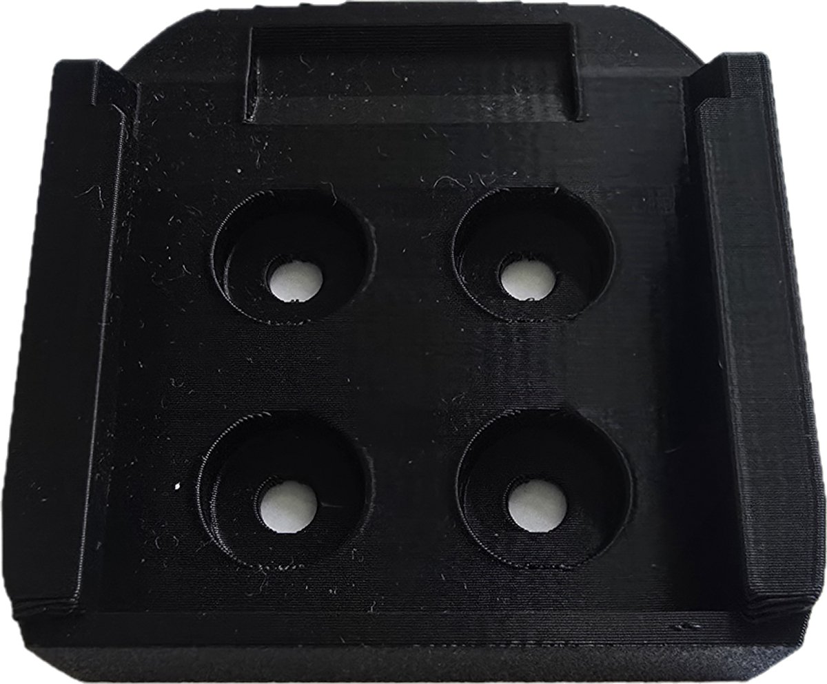 Vormvast accuhouder voor Makita 18V