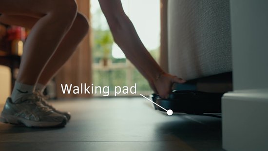 AJ-Sports Loopband - 1 tot 12 km/u - Walking pad - Loopband inklapbaar - Wandelband - Hardloopband - Treadmill - Extra Krachtige 2.0 PK Motor - 12 Programma's - 99% Voorgemonteerd - De perfecte Loopband voor onder het Bureau - Fitness - Sport