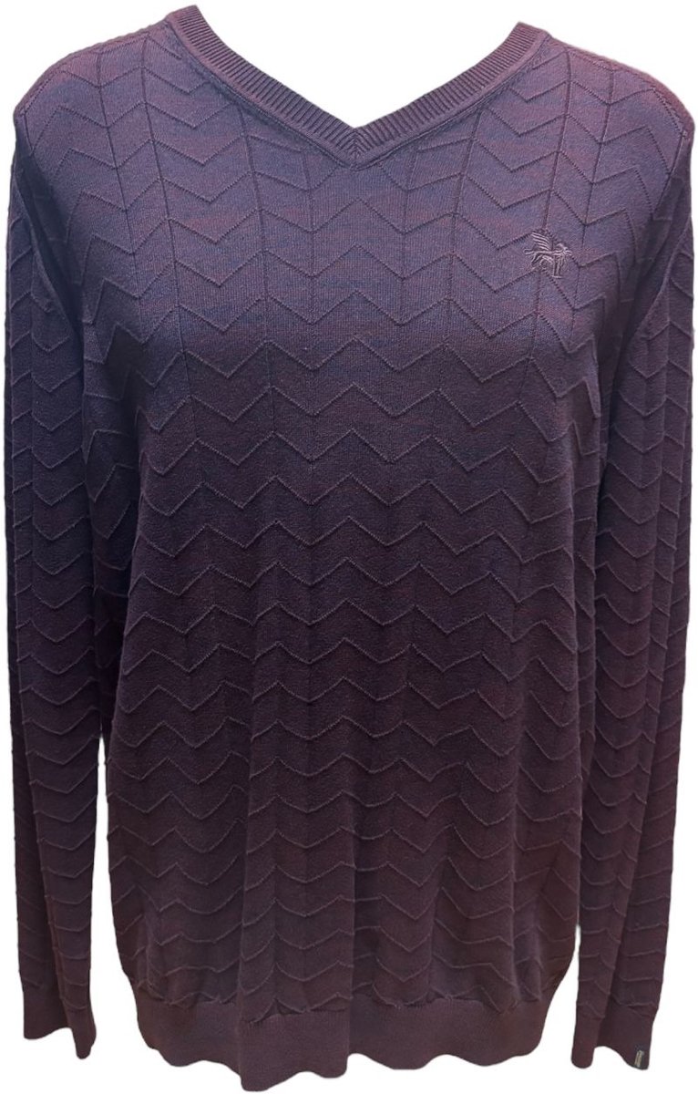 Vanguard Trui - Mannen - Bordeaux - Maat XL