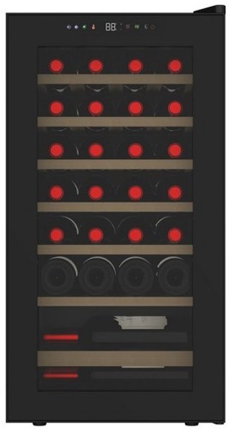 Caviss S128CBEG - Wijnkoelkast voor 28 flessen met 1 - Caviss - €345,00
