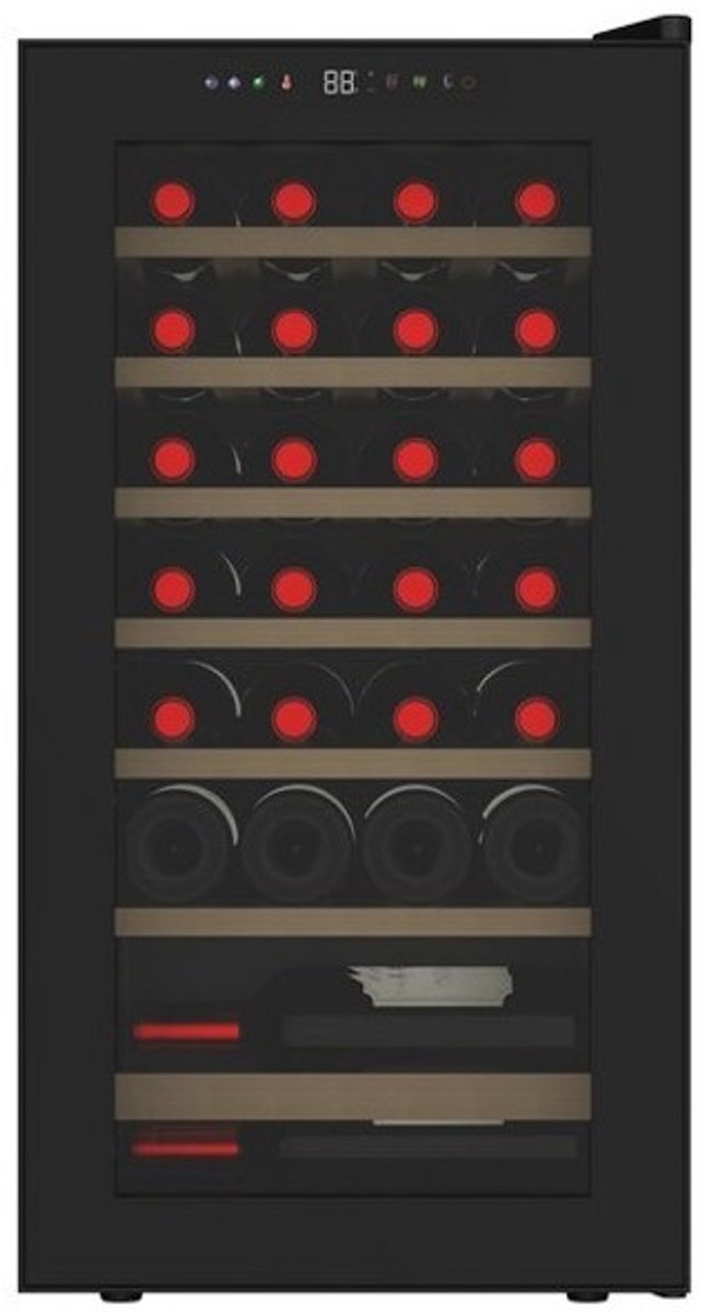 Caviss S128CBEG - Wijnkoelkast voor 28 flessen met 1 - Caviss - €345,00